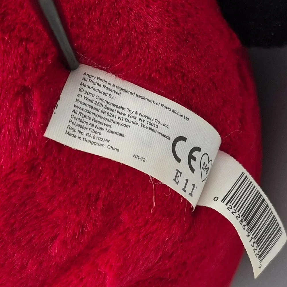 Angry Birds Red Bird Plush 8